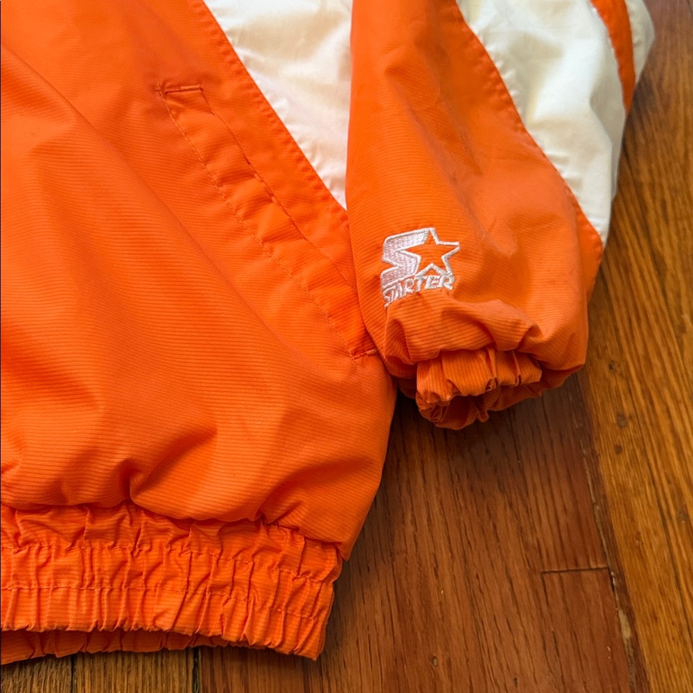 90’s Clemson STARTER Vintage Puffer Jacket - Picture 9 of 16